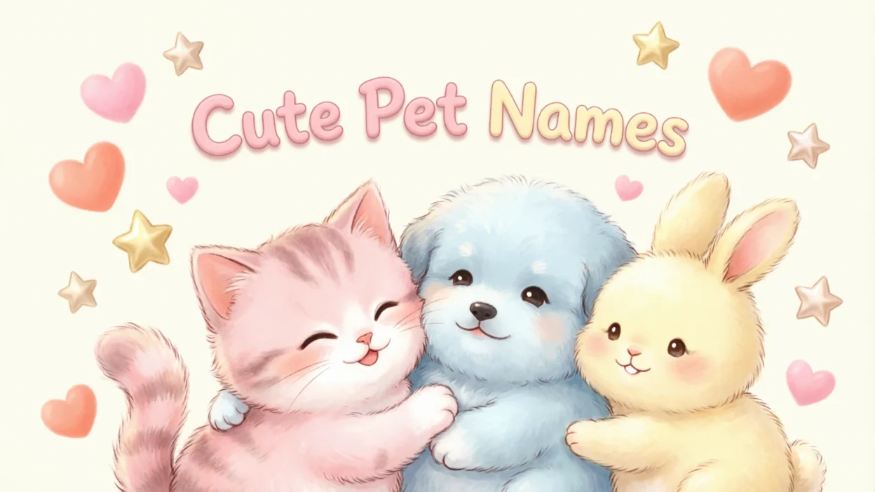 Cute Pet Names