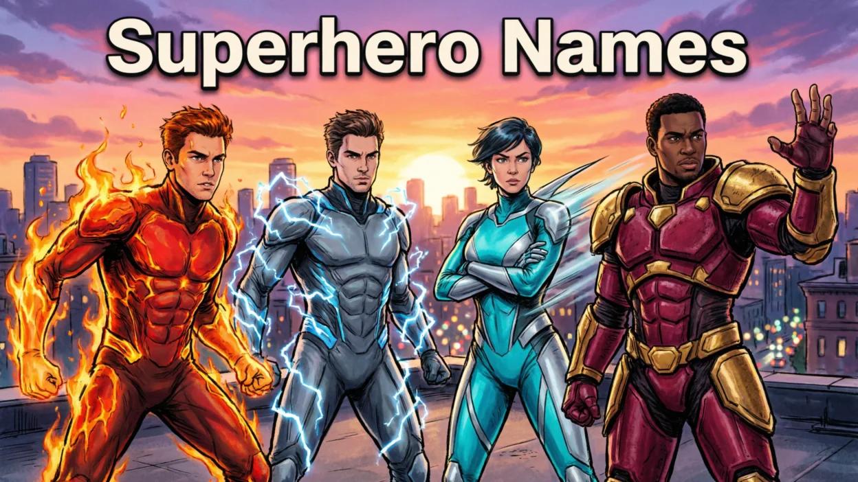 Superhero Names