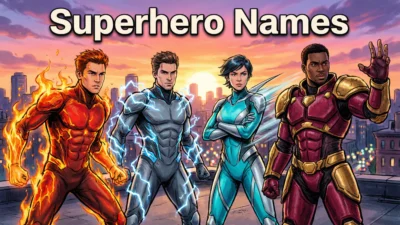 Superhero Names