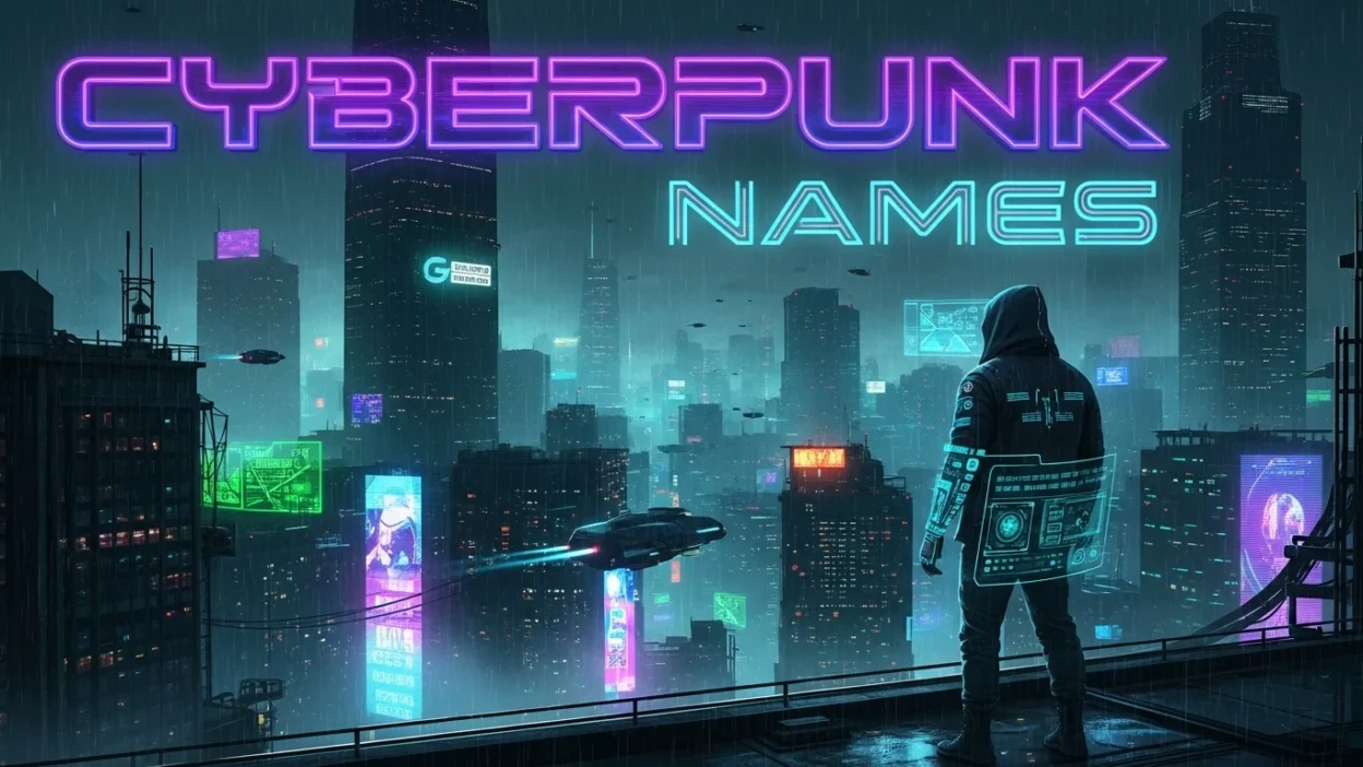 Cyberpunk Names for Characters