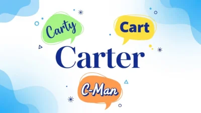 Nicknames for Carter