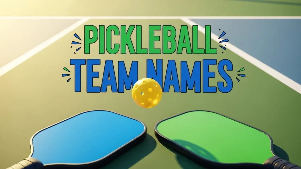 Pickleball Team Names