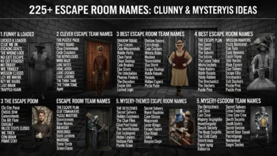 Escape Room Team Names
