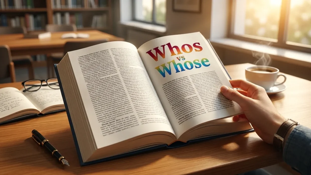 Whos vs Whose