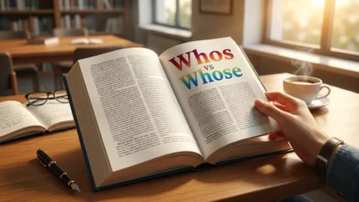 Whos vs Whose