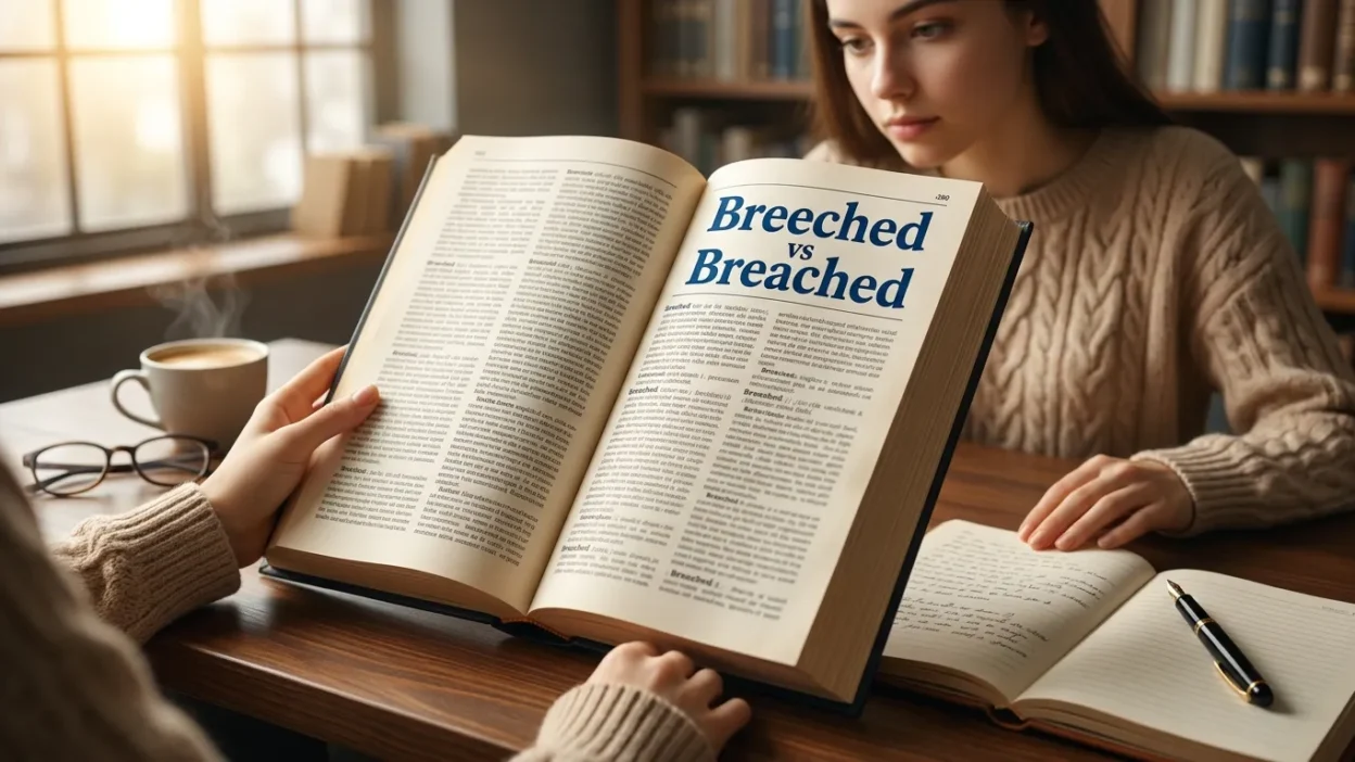 Breeched vs Breached