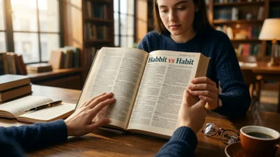 Habbit vs Habit