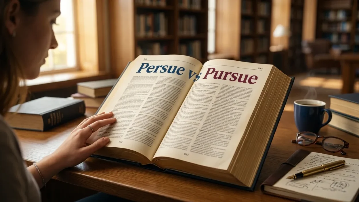 Persue vs Pursue