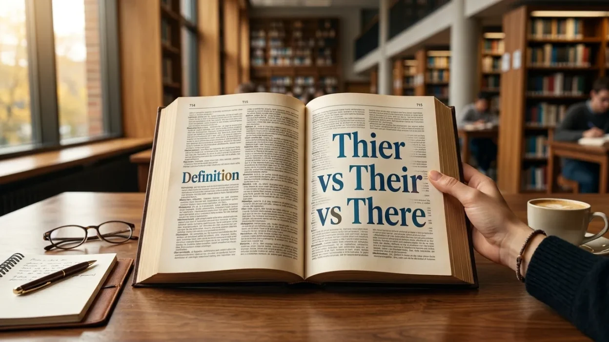 Thier vs Their vs There