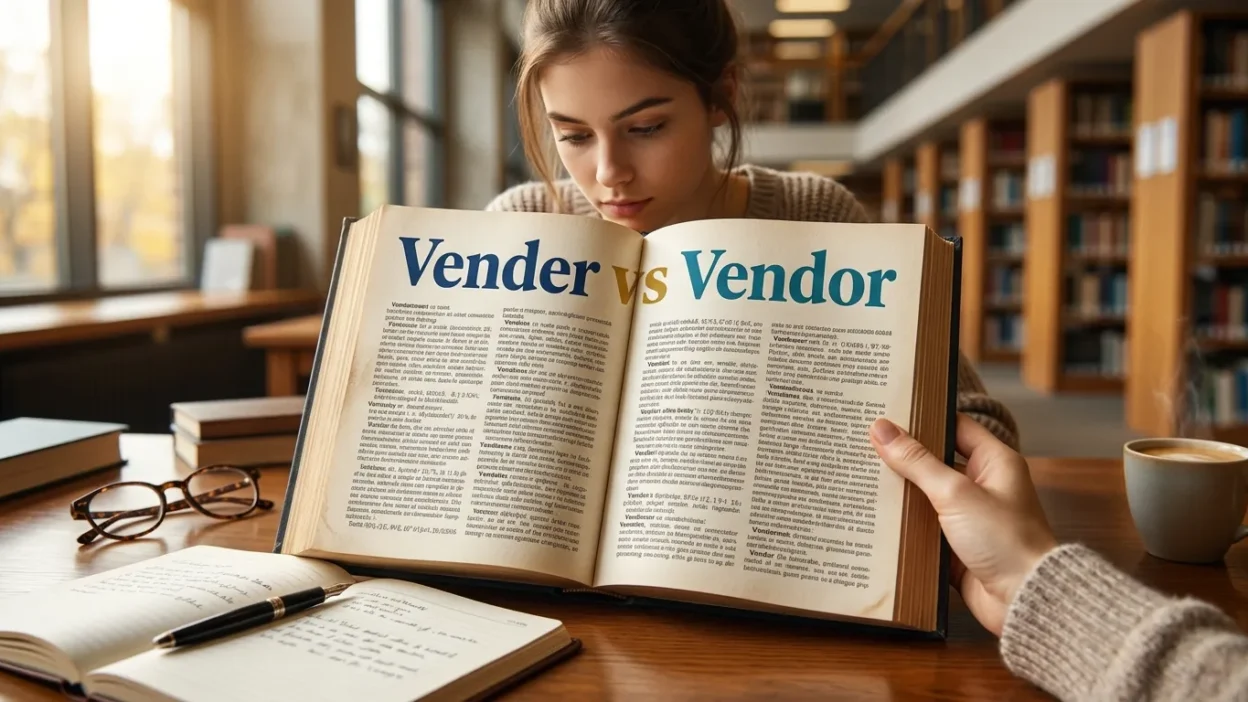Vender vs Vendor